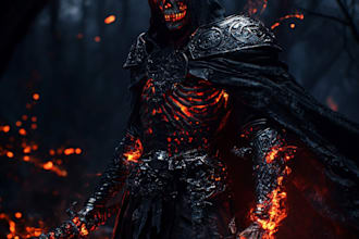 create any kind of fantasy scary horror character