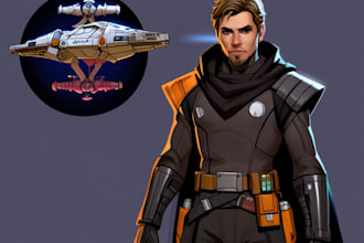 design your sci fi and star wars character