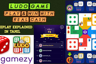 develop money earning ludo game, ludo board, multiplayer card rummy chess game