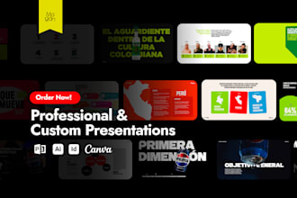 design a professional presentation on your preferred platform