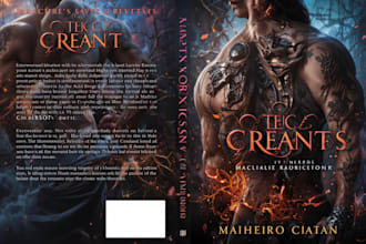 do fantasy book cover, thriller book cover design