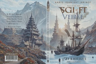 design fantasy and sci fi book covers