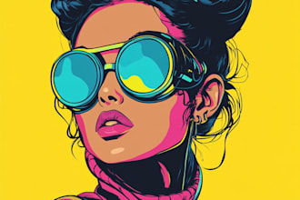 make a beautiful wpap pop art portrait