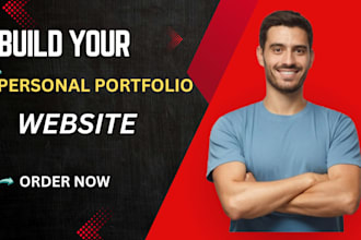 create responsive personal portfolio website