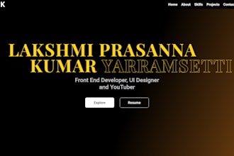 develop websites using HTML and CSS