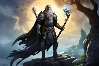 illustrate fantasy book covers and ebook covers