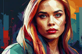 make a beautiful wpap pop art portrait