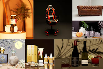 do 3d modelling and 3d product rendering of your product