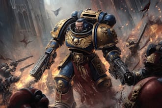 makw your favorite warhammer 40k character