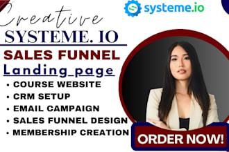 build clickfunnels landing page, system io sales funnel website system io funnel