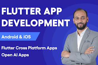 do cross platform mobile app development using flutter for ios and android