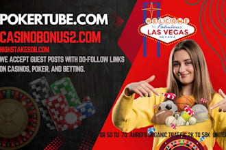 write and publish igaming guest posts on high da sites