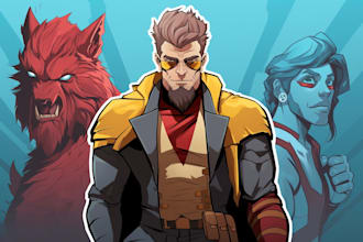draw comic superhero pop art portraits
