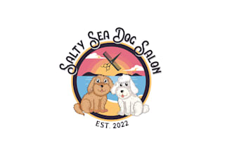 do cute animal, animal hospital, pet care services logo and any graphics design