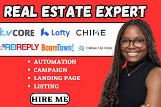 setup follow up boss, lofty, lofty crm smart plan fub action plan integration