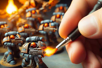 paint your warhammer 40k and age of sigma miniatures