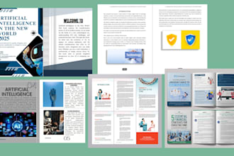 design ebook, or PDF lead magnet, booklet, interior layout