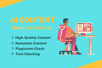 rewrite humanized ai generated content, detect, and edit