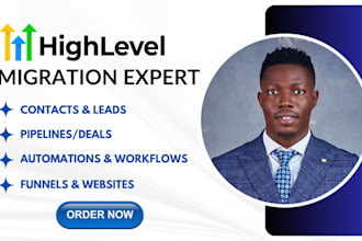 migrate and setup activecampaign, keap, brevo, convertkit to gohighlevel ghl