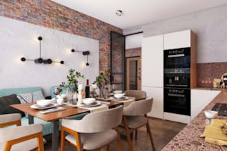 craft classic interior design, stunning 3d livingroom,dinning,vr tour,cgi render