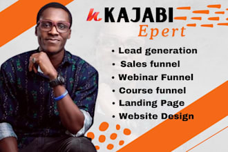 kajabi website design kajabi sale funnel kajabi expert