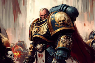 create your warhammer 40k characters or fallout drama