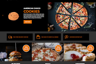 design food delivery shopify website meal prep subscription box store