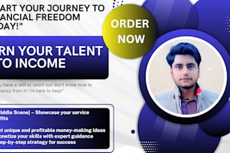 you make money using your skills and talent