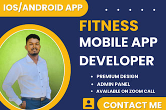 develop a custom android and ios gym app to elevate your fitness business
