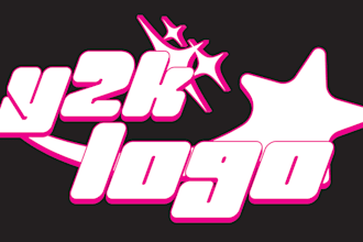 design streetwear, clothing, fashion, y2k logo for your brand