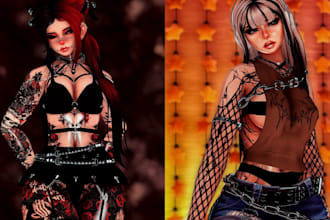 create vrc avatar custom avatar for vr world furry avatar vtuber model uploader