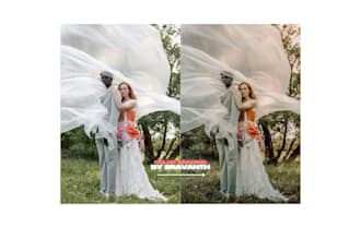 edit like wedding photos, colour grading, and colour correction in lr and ps