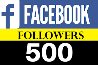 promote your facebook page with 500 real organic followers