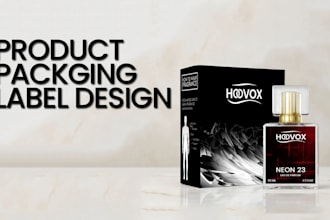 design perfume labels and packaging