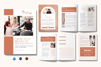 design PDF ebook design, workbook design, lead magnet design