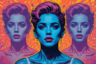 create your photo into awesome wpap pop art