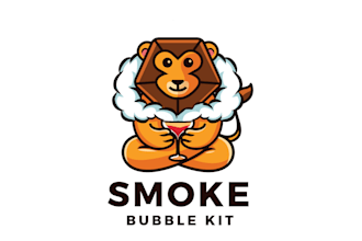 design awesome smoke king logo