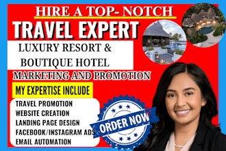 do targeted travel site promotion airbnb booking vrbo listing SEO google ads