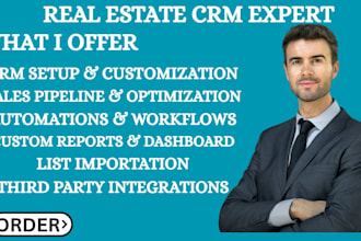 set up and automate buildertrend, acculynx, jobnimbus, contractor foreman CRM