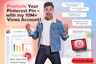 promote your product and website on pinterest with 10m users