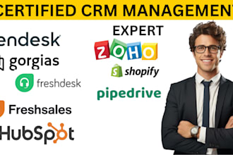 setup zendesk gorgias freshdesk hubspot CRM ai agent chatbot shopify