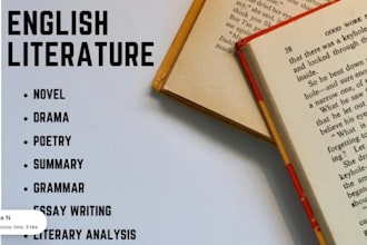 help you in critical literary analysis of english literature