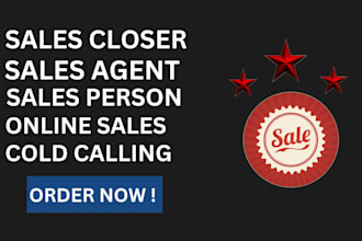 be your sales closer sales rep sales agent salesperson virtual assistance