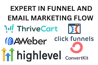 do convertkit, clickfunnels 2 0, systeme io, aweber kajabi thrivecart builderall