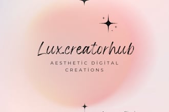 offer minimalist digital planner aesthetic, easy to use PDF
