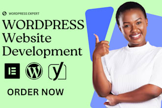 build rebuild clone revamp design wordpress website development business website