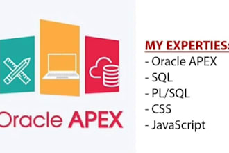 develop oracle apex applications