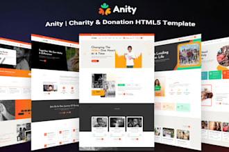 design wix website for charity, nonprofit, 501c3, or fundraising donations
