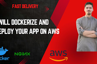 dockerize your nodejs python or nextjs app and deploy to AWS and vercel