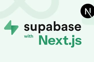 develop supabase based website with nextjs